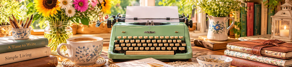 Coffee and a Typewriter